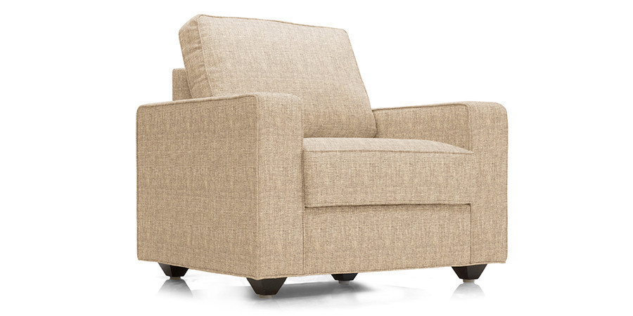 Flemingo Fabric Sofa 3Seater(Cream)